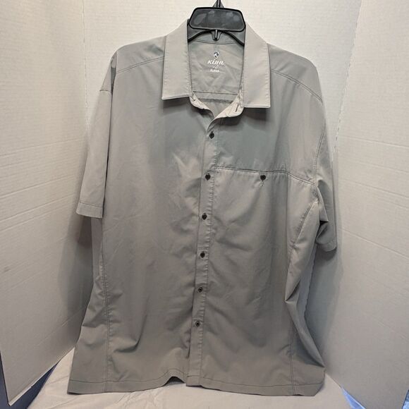 Kuhl Men’s Tufflex Short Sleeve Performance Shirt Size 2XL - Picture 1 of 7